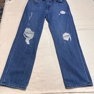 Levi's 501 90’s Jeans Roll With it Clean Hem Medium Wash size 31